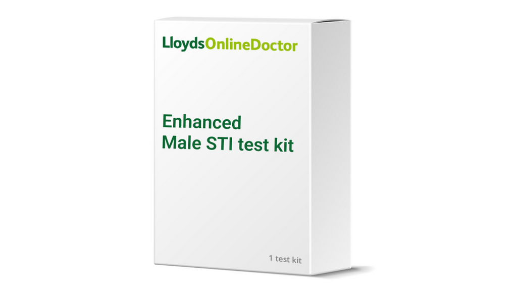 Enhanced male STI test kit